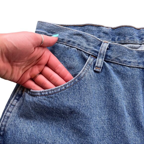 NWT Rustler by Wrangler 36x29 Regular Fit Straight Leg Blue Denim Jean 1087619SW - Picture 8 of 16